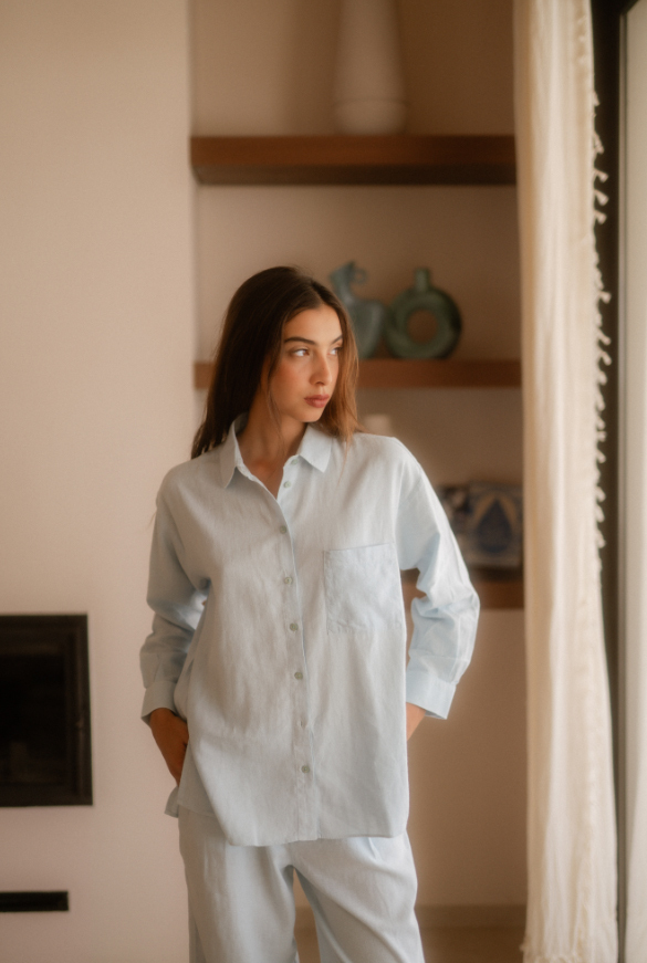 Set Pantalon Horizon - Bleu Ciel