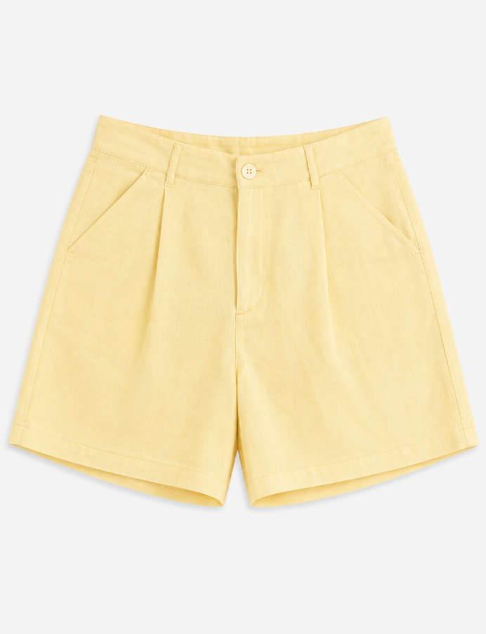 Set Short Sève- Jaune Pastel vue 5