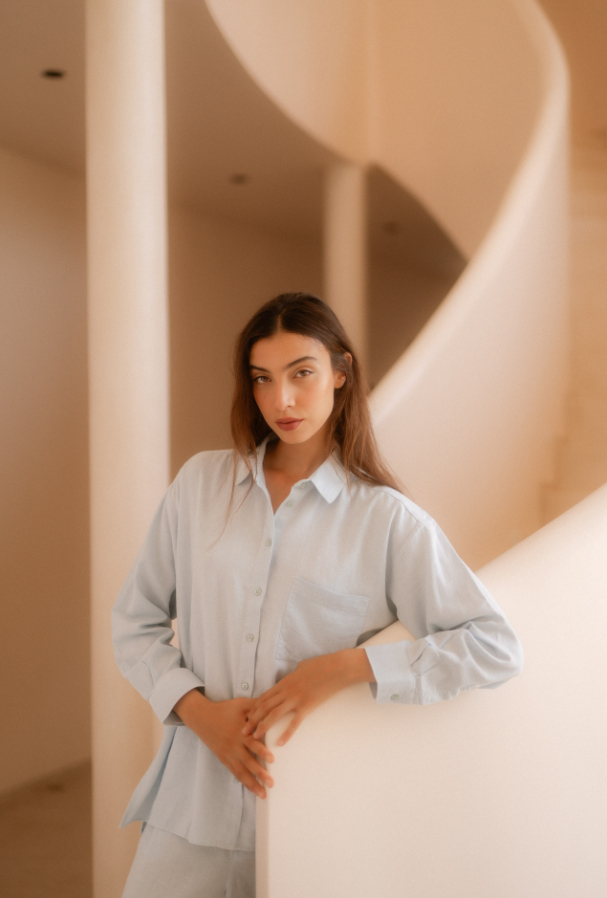 Set Short Sève - Bleu Ciel